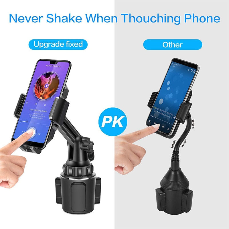 Car Cup Holder Cellphone Mount Stand