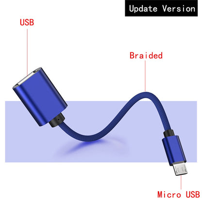 Adapter Micro USB Cables OTG USB