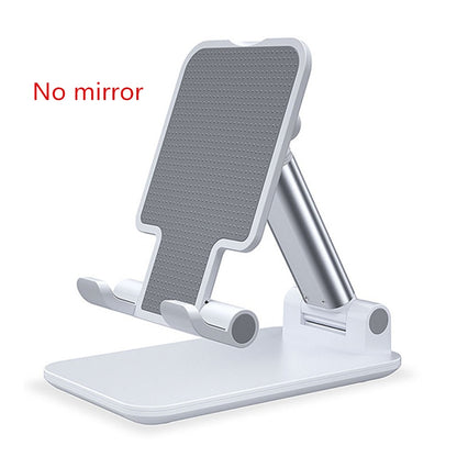 2021 Metal Desktop Tablet Holder Table Cell Foldable Extend Support Desk Mobile Phone Holder Stand For iPhone iPad Adjustable