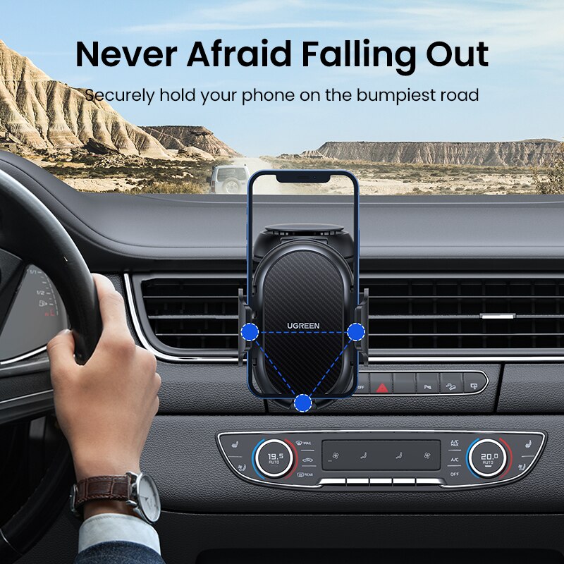 Car Phone Holder Stand Gravity Dashboard