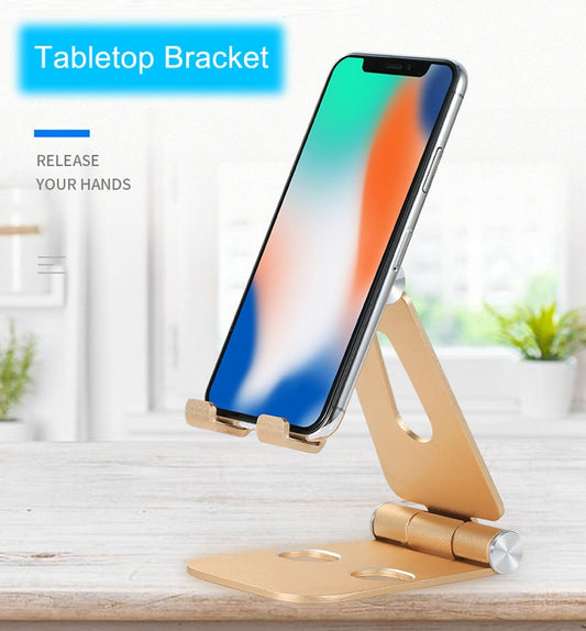 Metal Phone Holder Foldable Stand Desk