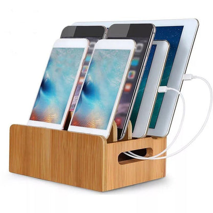 Bamboo Holder for iPhone Stand