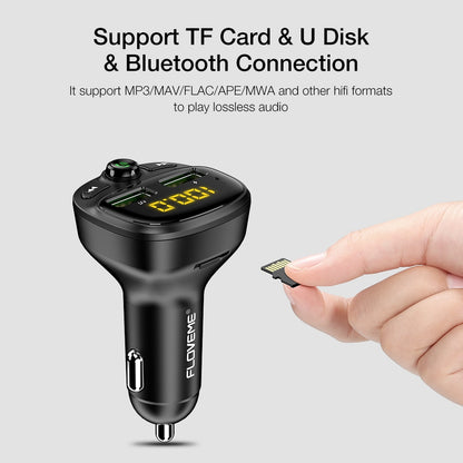 USB Car Charger For Phone Bluetooth Wireless