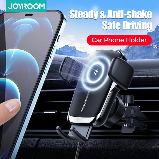 Car Phone Holder 15W Qi Wireless Charger Automatic