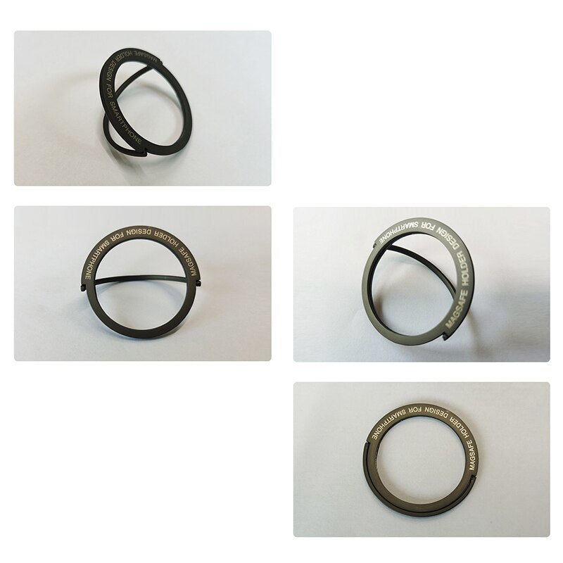 Magnetic Ring Phone Holder Portable Round Metal