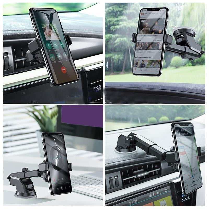 Vertical Windshield Gravity Sucker Car Phone Holder