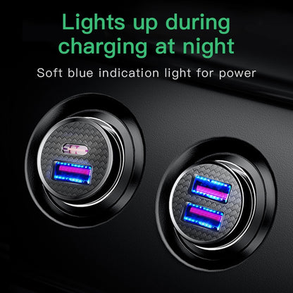 30W USB Car Charger Quick Charge USB Fast Charging