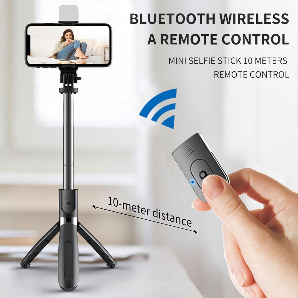 Bluetooth Wireless Selfie Stick Tripod Foldable