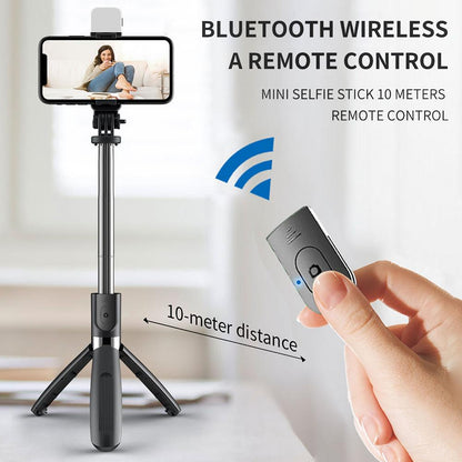 Bluetooth Wireless Selfie Stick Tripod Foldable