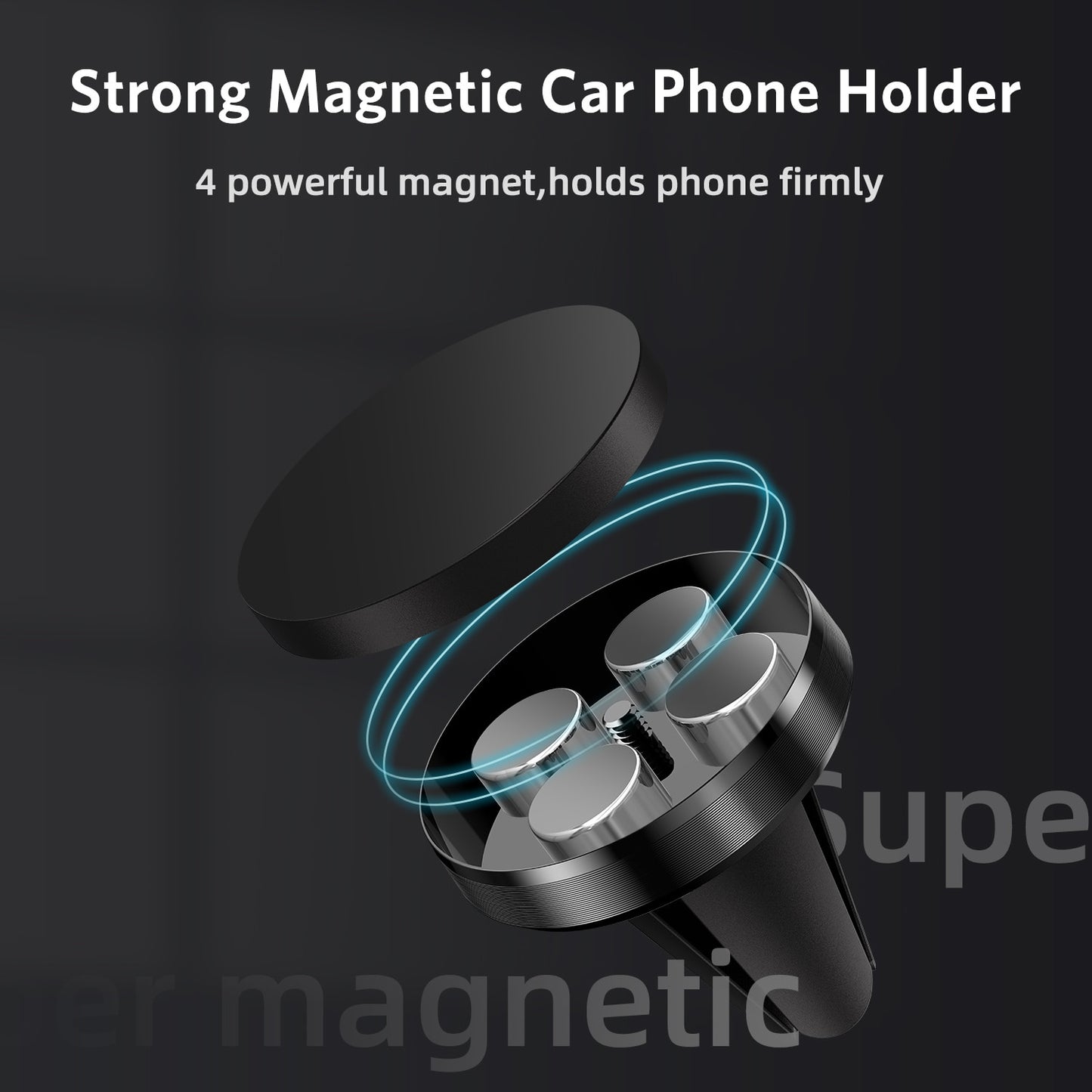 Magnetic Phone Holder Car GPS Air Vent Mount