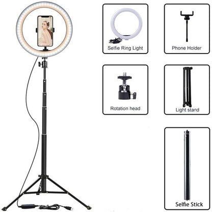 Phone Live Ring Light 10 Inch 26cm LED Video