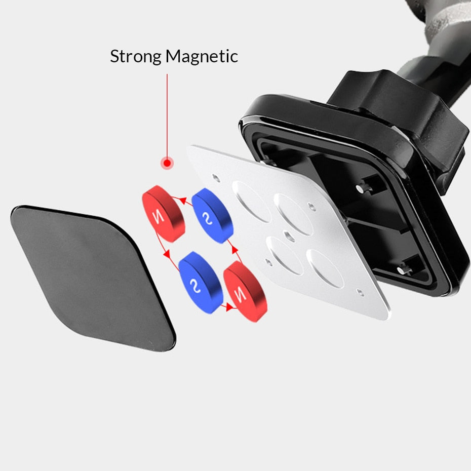 Magnetic Car Phone Holder Windshield Sucker Stand