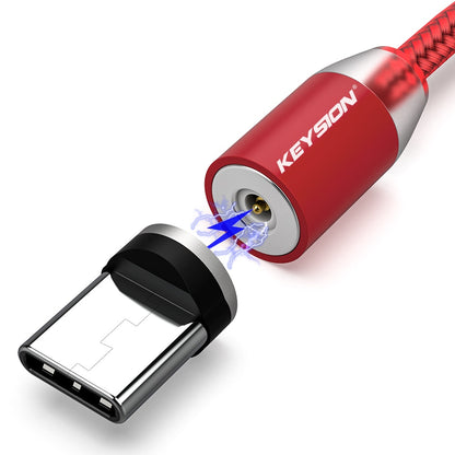 LED Magnetic USB Cable Fast Charging