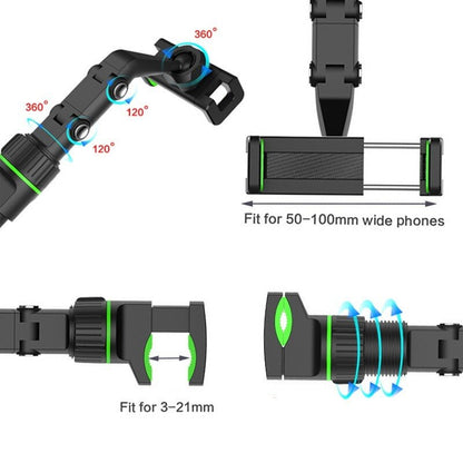 Car Phone Holder Rearview 360 Rotatable Hidden