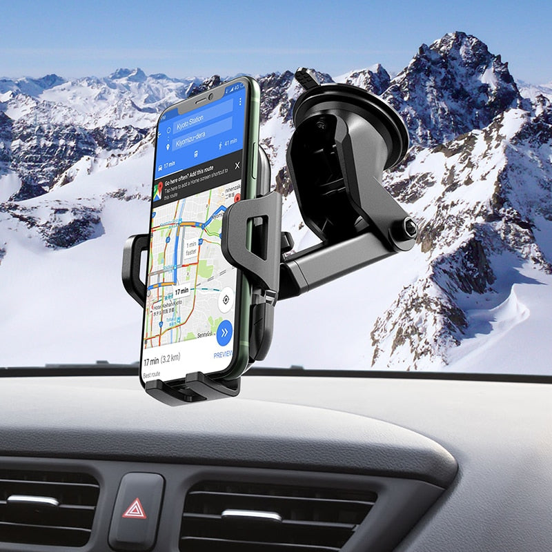 Universal Car Phone Holder Adjustable GPS Mount Stand