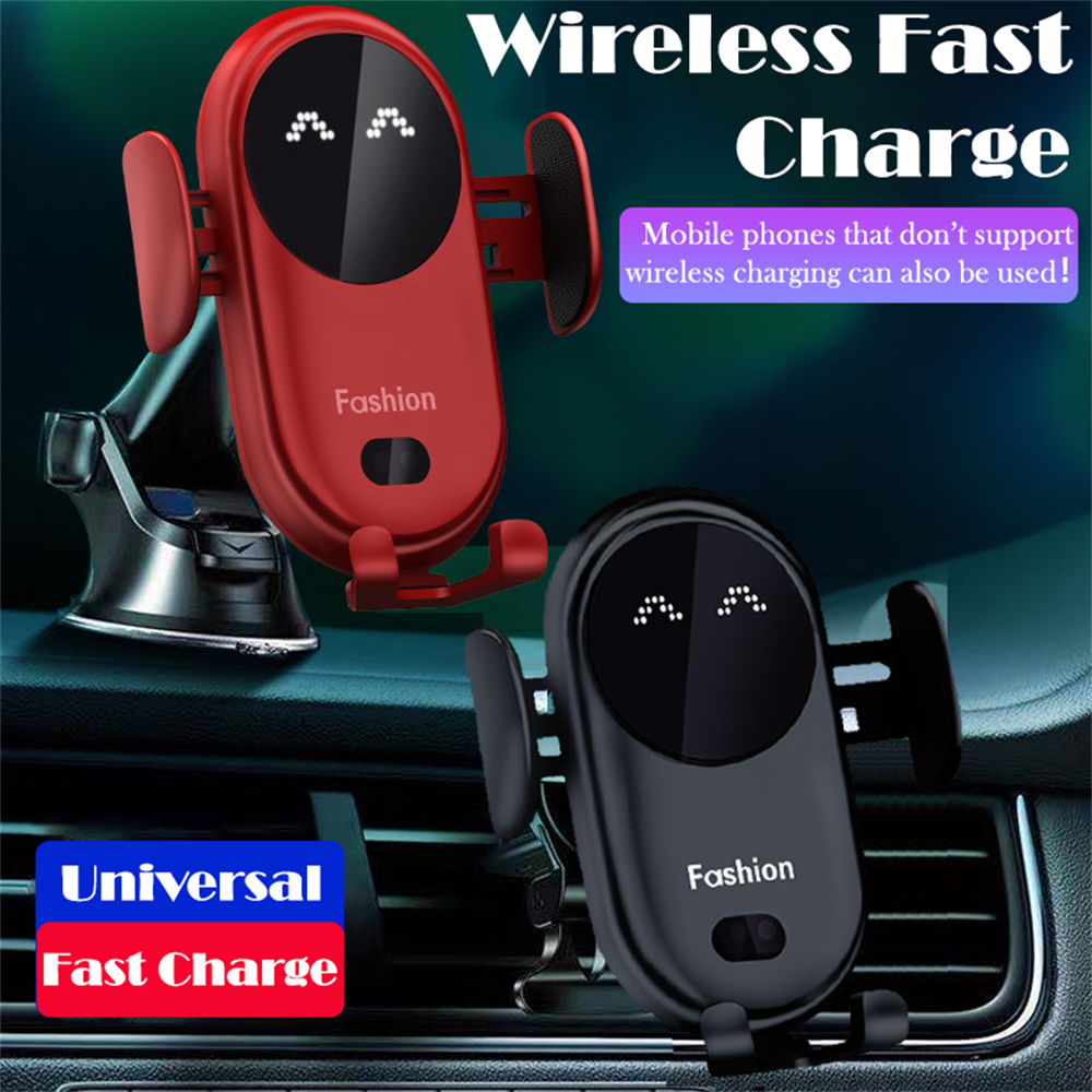 Auto Sensing Wireless Smart Car Phone Charger