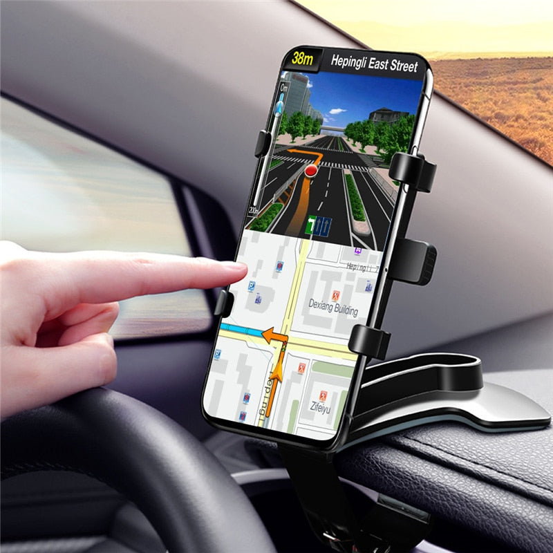Car Phone Holder Dashboard Rearview Mirror Mobile Phone