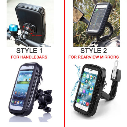 Universal bicycle Phone Holder/Bag Motorcycle