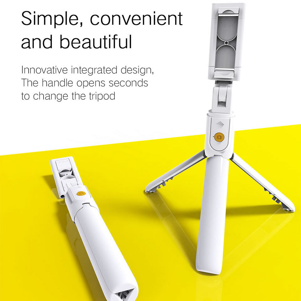 3 in 1 Wireless Bluetooth Selfie Stick Handheld