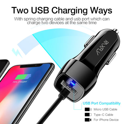 Car Charger Car USB Quick Charger 3.0 Car Charger