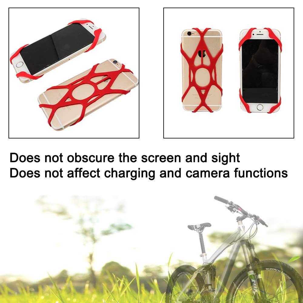 Universal Cell Phone Bicycle Motorcycle Handlebar Silicone