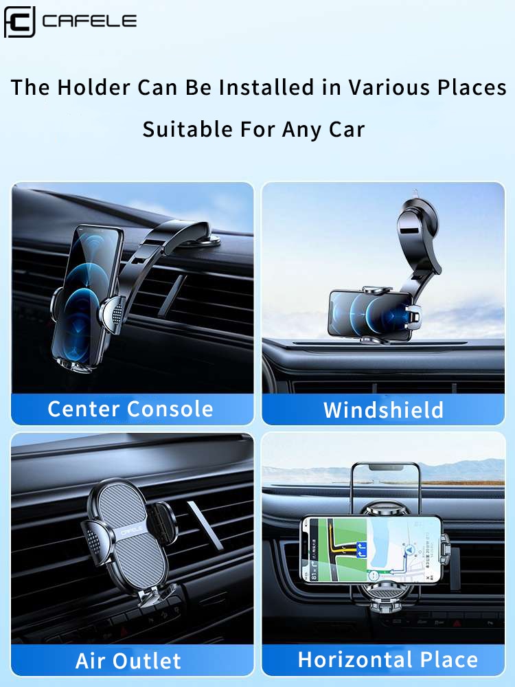 Universal Gravity Car Phone Holder Smartphone