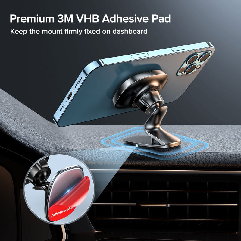 Magnetic Car Phone Holder Stand 360 Degree Mobile Cell Air Vent Magnet Mount GPS Support
