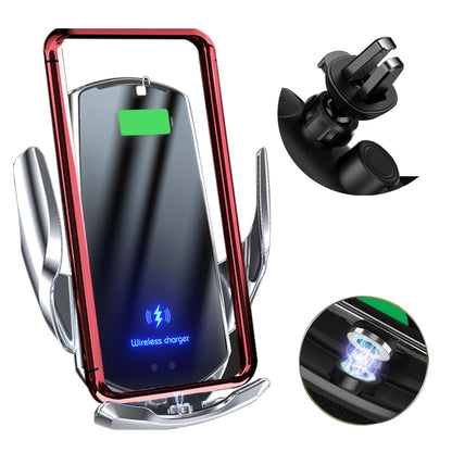 Car Phone Holder With 15W Wireless Charger