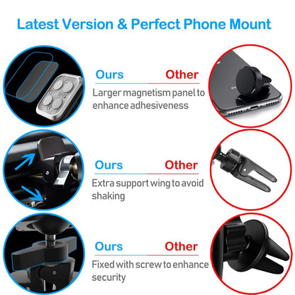Air Vent Magnetic Car Mount Phone Holder