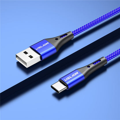 3A USB Type C Cable Fast Charging Wire