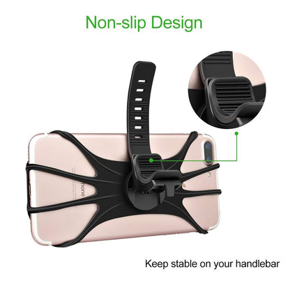 Silicone Bicycle Phone Holder Motorcycle