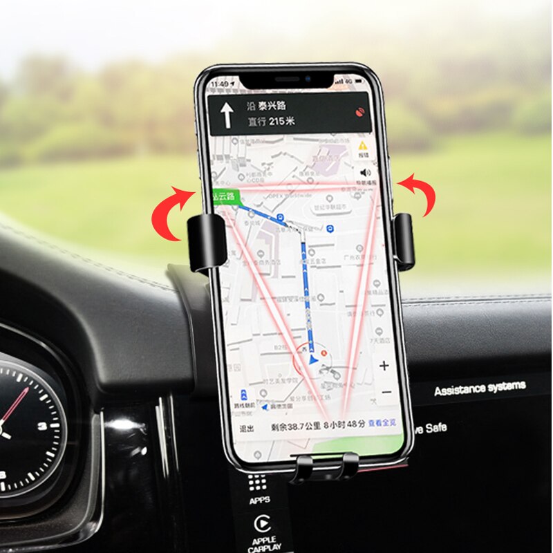 Car Mobile Phone Support Air Vent Mount Bracket