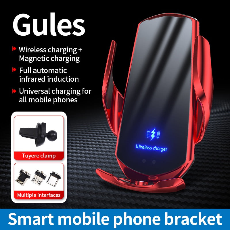 Wireless Charger Car Mobile Phone Holder Bracket