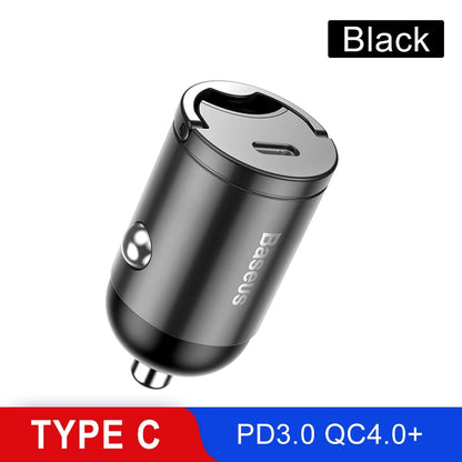 Baseus Car Charger Type-C Quick Charge 4.0 3.0