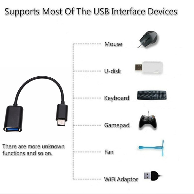 Type-C OTG Adapter Cable