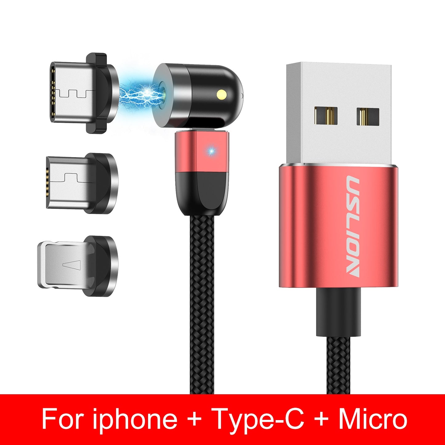 Magnetic USB Cable Fast Charging Type C