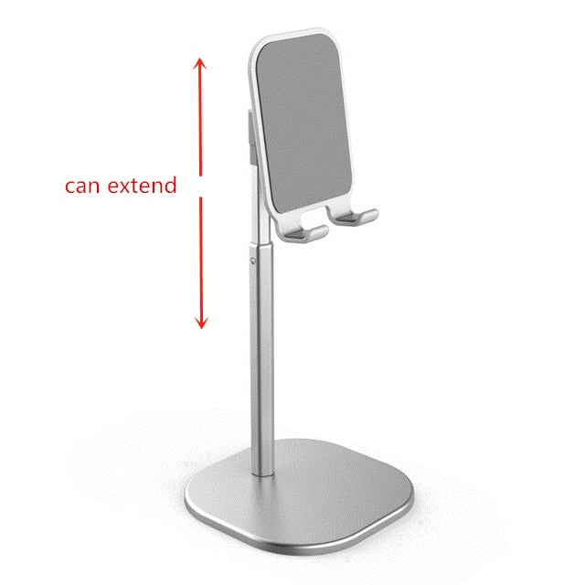 Flexible Portable Alumium Desktop Stand for Cell Mobile Phone