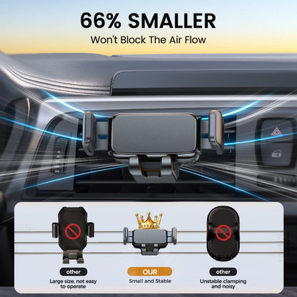 Car Phone Holder Stand For Air Vent Mount Clamping