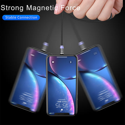 LED Magnetic USB Cable Fast Charging