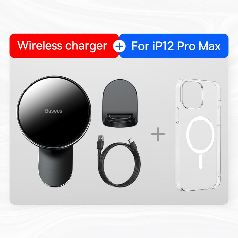 Magnetic Car Phone Holder Wireless Charger