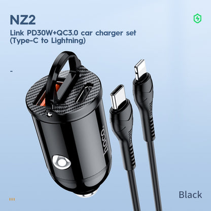 USB Car Charger PD 30W Fast Charging Supercharge