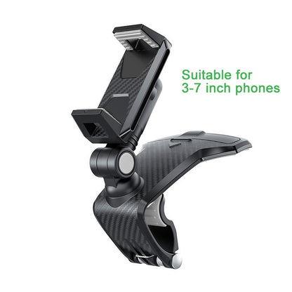 Car Mobile Support Dashboard Easy Clip Phone Holder