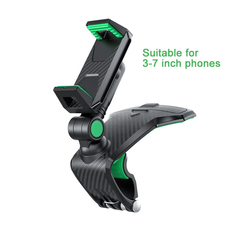 Car Mobile Support Dashboard Easy Clip Phone Holder