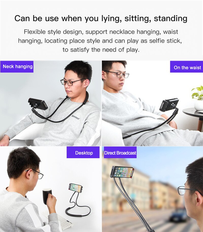 Lazy Neck Phone Holder Stand