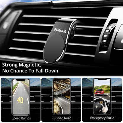 Magnetic Car Phone Holder Air Vent Clip Mount