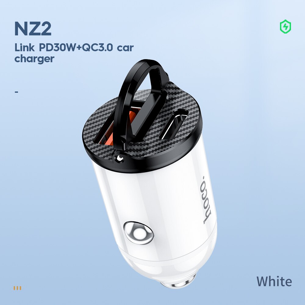 USB Car Charger PD 30W Fast Charging Supercharge