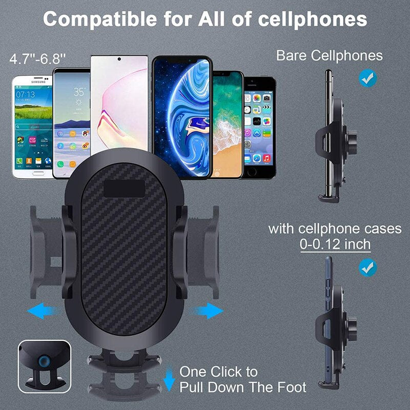 Vertical Windshield Gravity Sucker Car Phone Holder