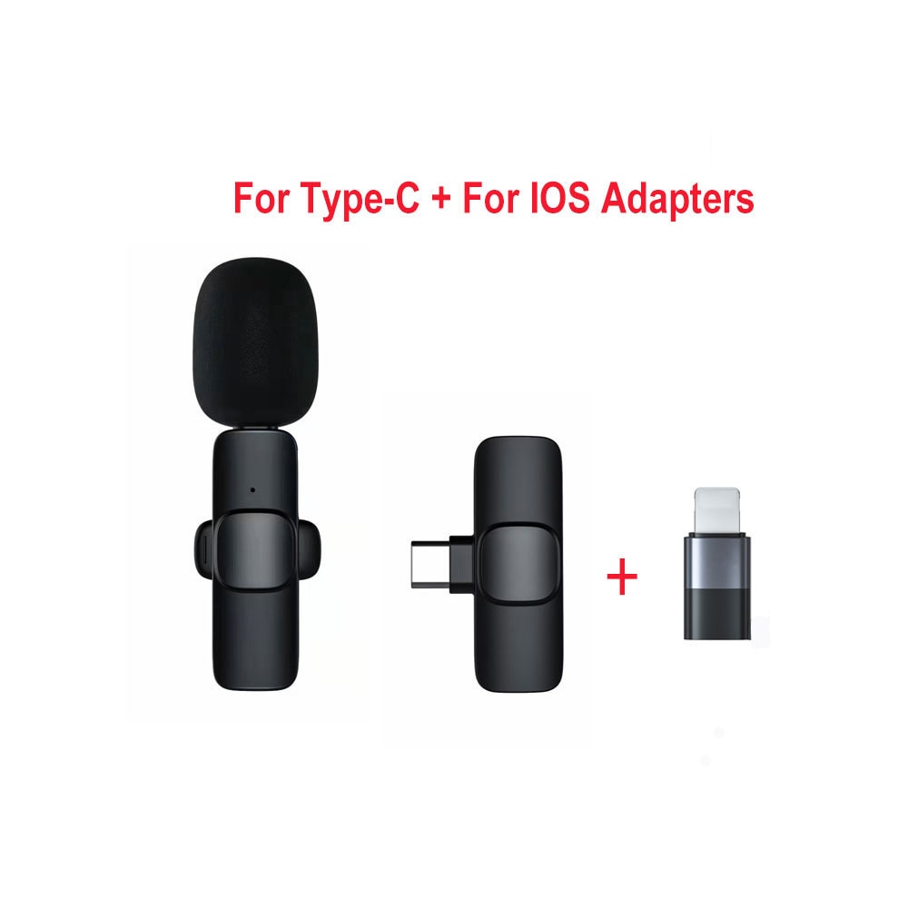 New Wireless Lavalier Microphone Portable