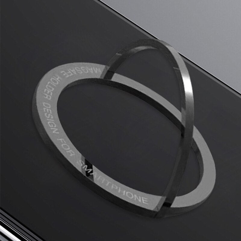 Magnetic Ring Phone Holder Portable Round Metal