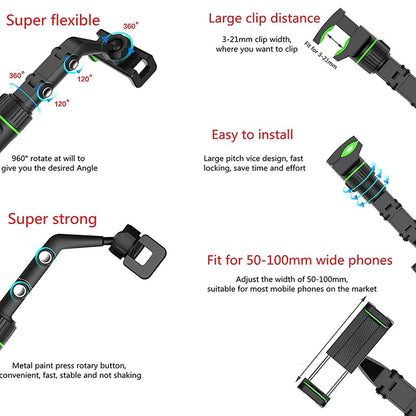 Telephone Car Holder 360 Degree Rotating Stand